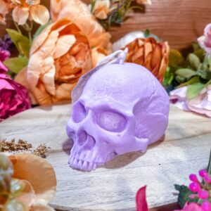 Bougie Calavera violet