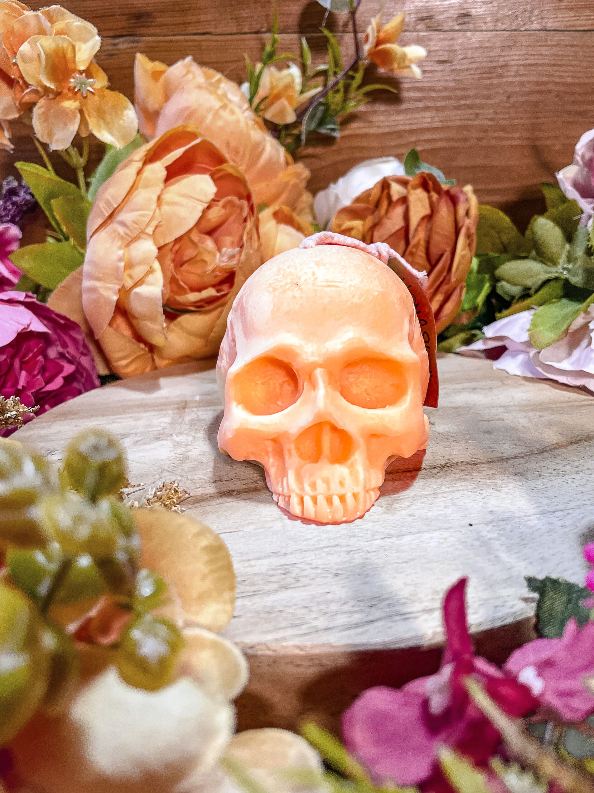 Bougie Calavera Orange