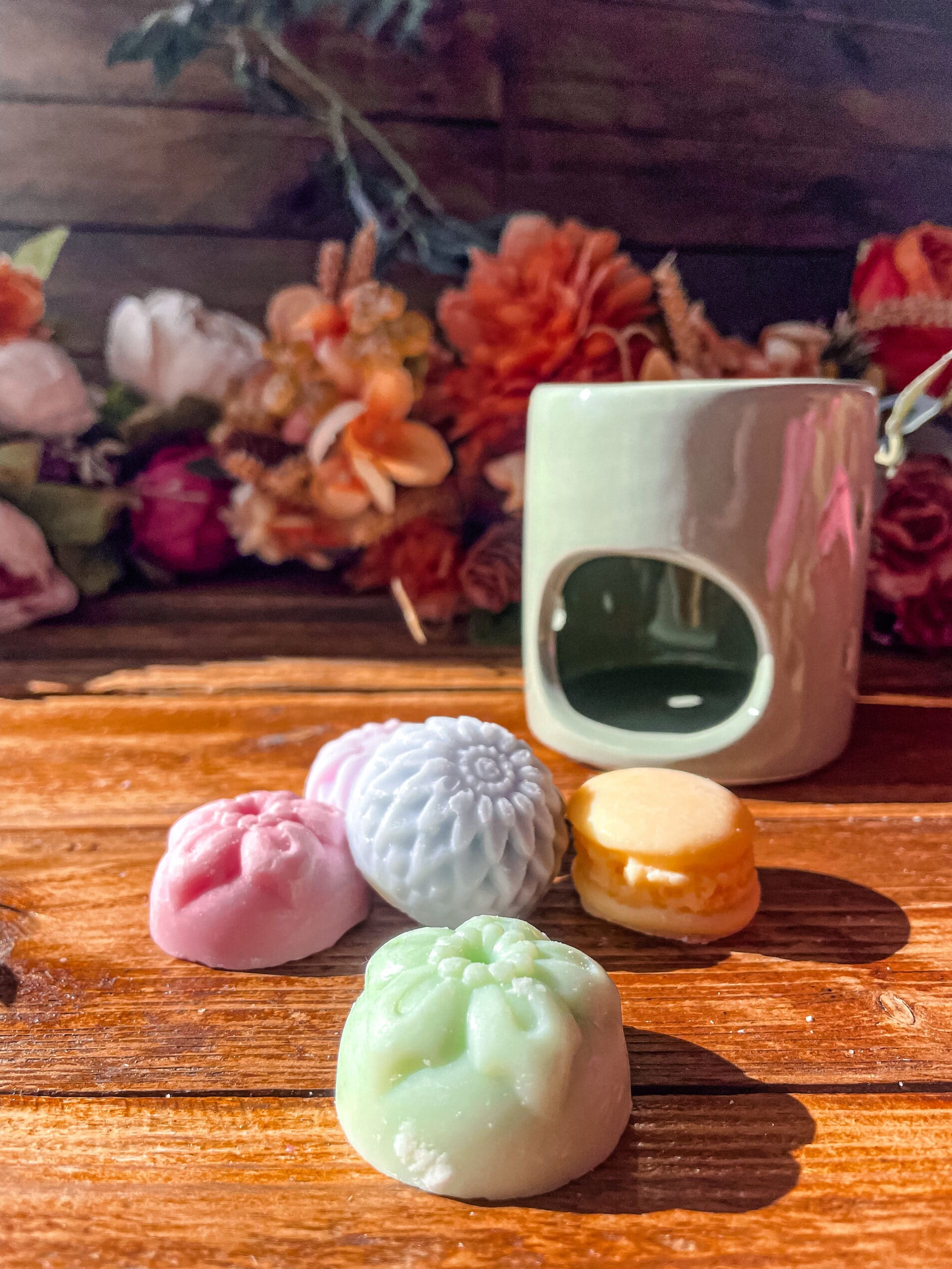 Coffret-Fondants de la boutiqque bougies et accessoires décoratifs parfumés home skull candle