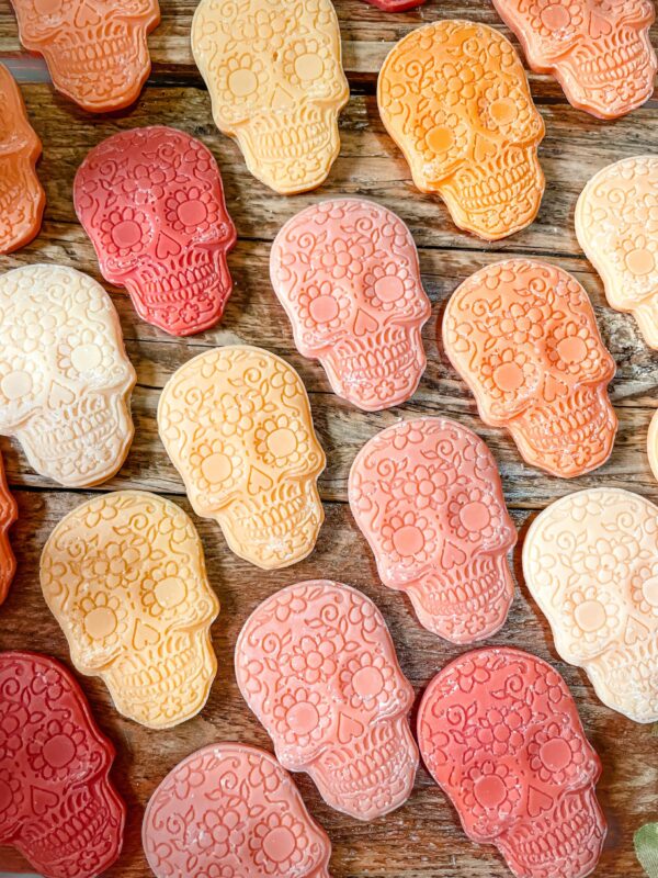 Fondant-Calavera-Orange