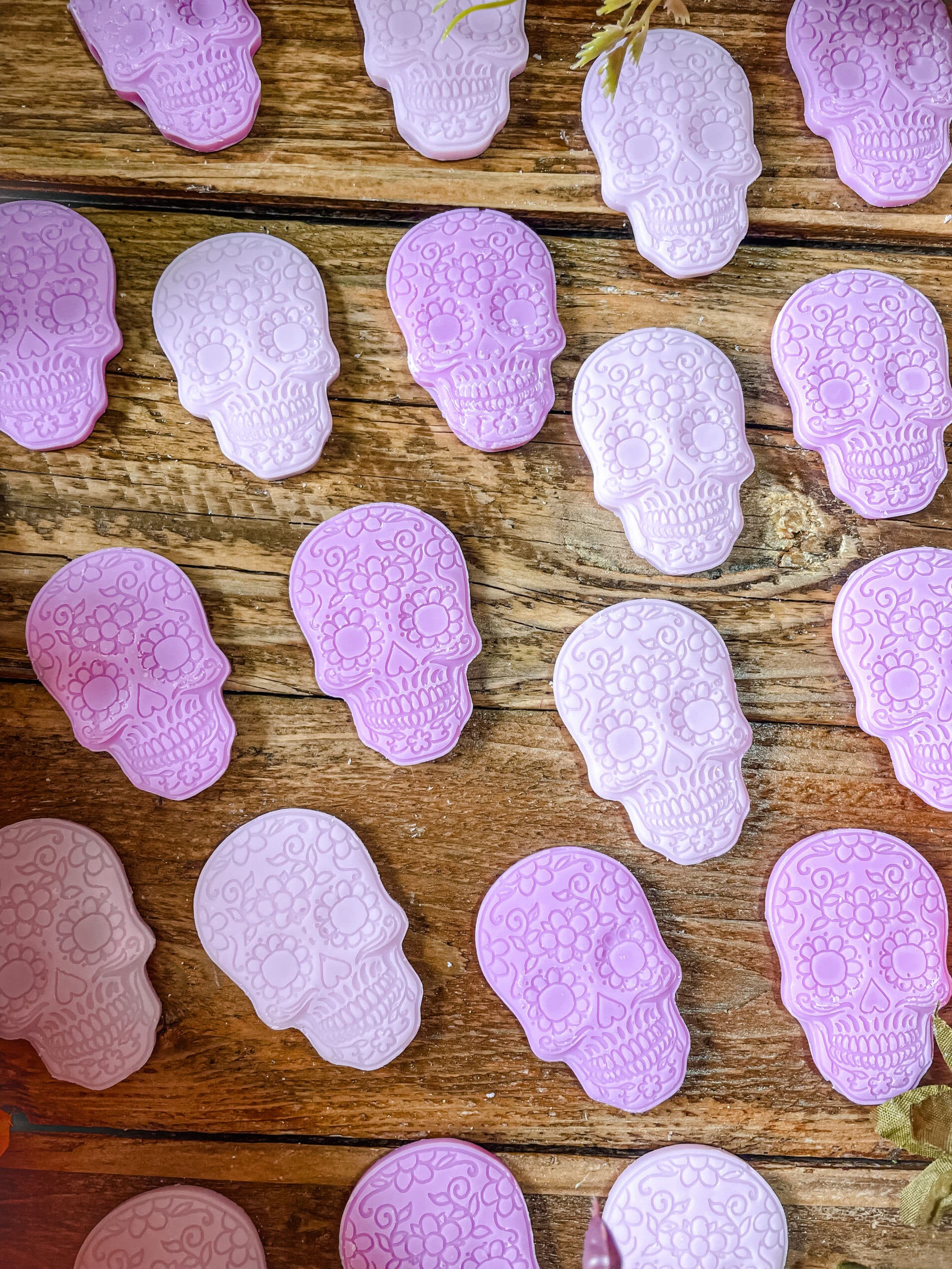 Fondant-Calavera-Violet