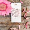 Diffuseur suspendu gerbera rose