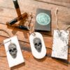 Diffuseur suspendu Calavera Noir