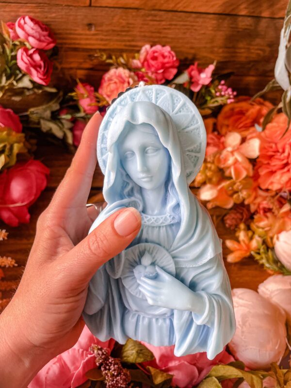 Santa Guadalupe Bleue