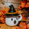 Mug D'automne Citrouille sorciere blanche