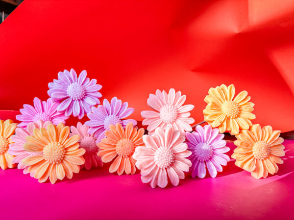 Bouquet de bougies fleur gerbera
