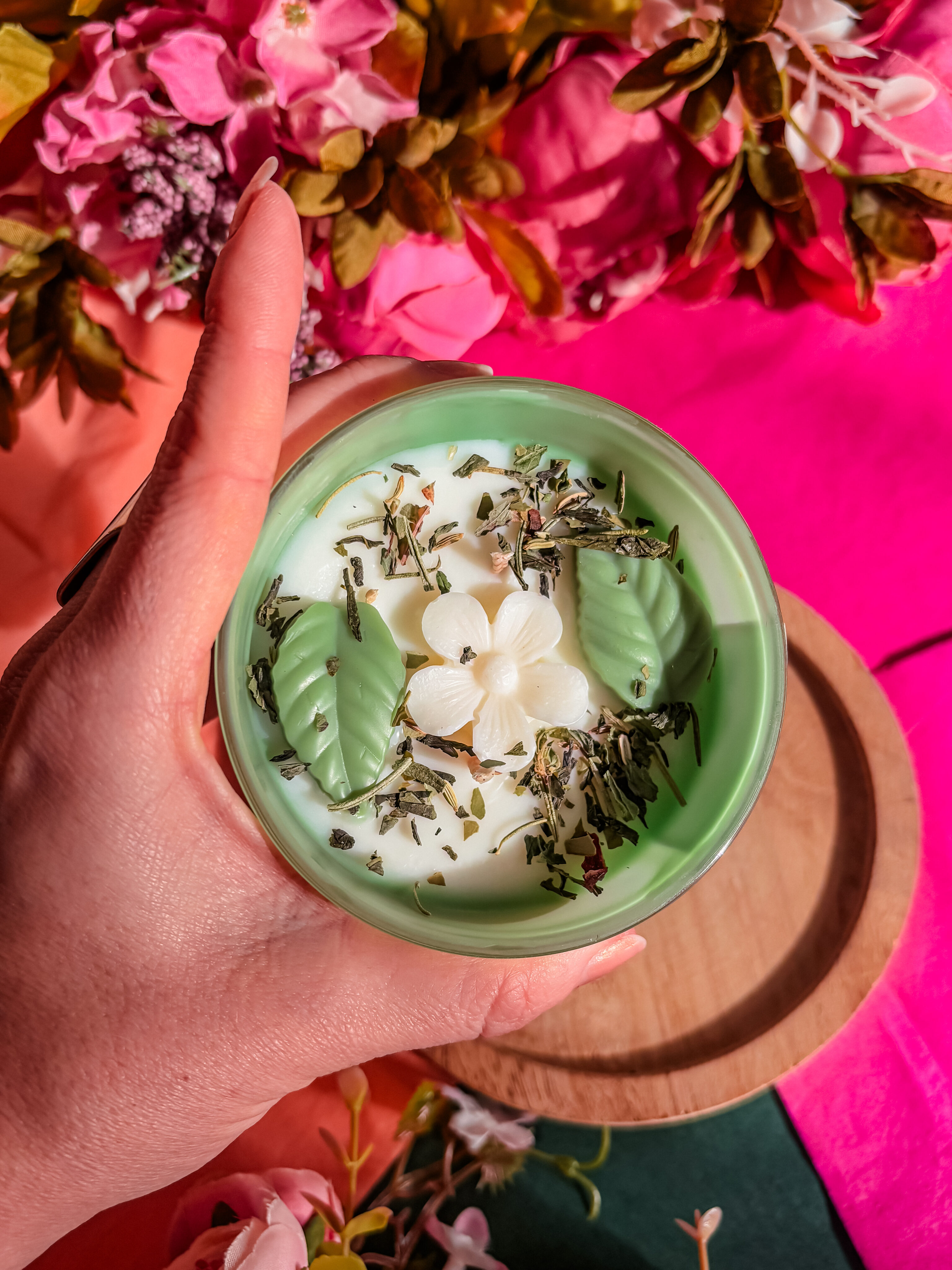 Bougie Carmen Printemps Menthe Basilic